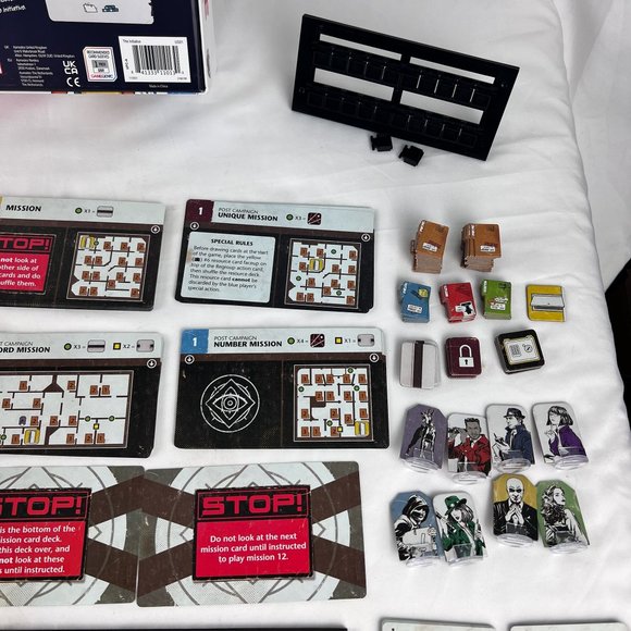 The Initiative Board Game Unexpected Games New Open Box Complete Sleeved - Picture 14 of 16